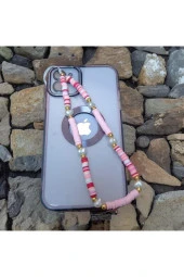 Renkli Boncuklu Telefon Askısı thumbnail 1