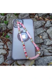 Renkli Boncuklu Telefon Askısı thumbnail 2