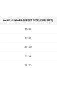 Ark Destekli Kauçuk Tabanlık 4/3 - 3