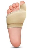 F-42-46/47 Kumaş Kaplı Silikon Metatars Ve Ayak Baş Parmak Hallux Valgus Koruyucu - 1