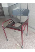 Klozet Yükseltici Hasta Tuvalet Sandalyesi Derili - 2
