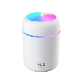 Babikamium Hava Nemlendirme Beyaz Humidifier Buhar Makinası Ortam Oda Araba Araç Nemlendirici Işıklı Hava Makinesi - 1