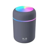 Babikamium Hava Nemlendirme Siyah-Füme Humidifier Buhar Makinası Ortam Oda Araba Araç Nemlendirici Işıklı Hava Makinesi - 1