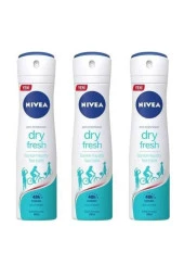 Nivea Deodorant Dry Fresh 3 X 150 ml - 1