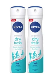 Nivea Dry Fresh Kadın Sprey Deodorant 150 ml X 2 Adet - 1