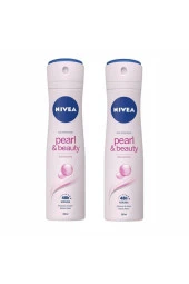 Nivea Pearl & Beauty Hızlı Kuruma Kadın Deodorant 2 X 150 Ml - 1