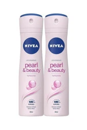 Nivea Deodorant Pearl Beauty Kadın 2X150 ml - 1