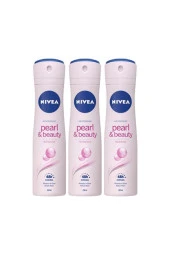 Nivea Pearl & Beauty 150 ml Deodorant X 3 - 1