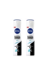 Nivea 2 Adet Invisible Black & White Pure Kadın Deodorant Sprey 150 Ml - 1