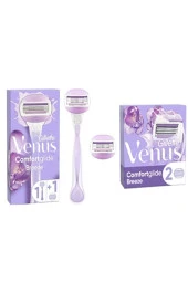 Gillette Venus Comfort Glide Breeze Tıraş Makinesi 2 Yedek Başlık + Breeze 2li Yedek Başlık - 1