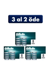 Gillette Mach 3 Yedek Tıraş Bıçağı 8'li - 1