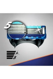 Gillette Fusion 5 Proglide 2'li Yedek Bıçak + Proglide Flexball Makine 1 Yedekli - 3