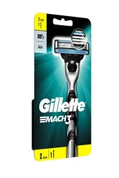 Gillette Mach3 8'li Yedek Tıraş Bıçağı + Mach3 Tıraş Makinesi 2 Yedekli - 3
