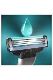 Gillette Mach3 8'li Yedek Tıraş Bıçağı + Mach3 Tıraş Makinesi 2 Yedekli - 6