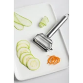 Paslanmaz Çelik Sebze Meyve Julyen Soyucu & Doğrayıcı 17 Cm - 2