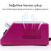 Protez Tırnak Freze Makinesi Manikür Pedikür Tırnak Törpü Cihazı - 2