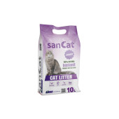Sancat Lavanta Kokulu 10 Lt Kedi Kumu, Açık Kedi Tuvaleti, Koku Giderici Toz - 2