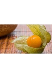 Tohum Tropikal Güney Feneri Altın Çilek Sarı Altın Çilek Tohumu 5 Adet thumbnail 2