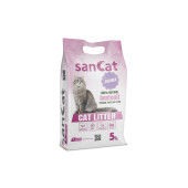 Sancat Lavanta Kokulu 5 Lt Kedi Kumu, Açık Kedi Tuvaleti, Koku Giderici Toz - 2