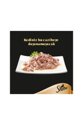 Sheba Pouch Somonlu Poşet Yaş Mama 85 G x 12 adet thumbnail 2