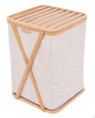PANALI BAMBU ÇAMAŞIR SEPETİ (PNL-B9035) DEMONTE - 1