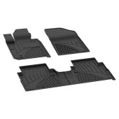 Hyundai Santa Fe Hybrid 2020+ Uyumlu Lux Seri Sahler Oto Paspas thumbnail 1