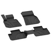 BMW X3 2017+ /İX3 2020+ /X4 2018+Uyumlu SAHLER 4.5D Elegant (Özel Üretim)Havuzlu Paspas thumbnail 1