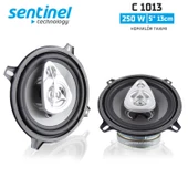 Sentinel Araç Hoparlörü 13CM 5inç 4 OHM 250 Watt 2 ADET - 1