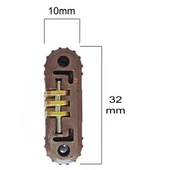 Aletçantam Küçük Kırma Menteşe Akordiyon Katlanır Gizli Masa Menteşesi -2 Adet thumbnail 3