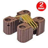 Aletçantam Küçük Kırma Menteşe Akordiyon Katlanır Gizli Masa Menteşesi -2 Adet thumbnail 1