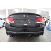 chevrolet cruze arka tampon eki - fiber - boyasızx - 1