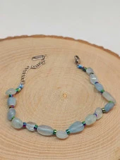 Akuamarin Taşı Tasarım Bileklik (47126) thumbnail 3