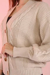 Hipatu Saç Örgü Hırka 01349 thumbnail 3