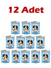 Goody Kuzu Etli Yavru Köpek Konservesi 400 Gr 12 Adet - 1