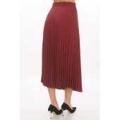 SORALLİNE KADIN PLİSOLEY ETEK 781 TARÇIN - 3