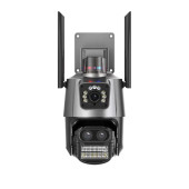 HEİMAN HM-42 3MP 8X Zoom Wifi Onvif 2 Kameralı Dış Mekan PTZ Kamera - 1