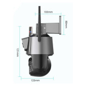HEİMAN HM-42 3MP 8X Zoom Wifi Onvif 2 Kameralı Dış Mekan PTZ Kamera - 2