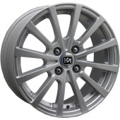 PEUGEOT UYUMLU JANT KM215 6.5X15 4X108 ET-20 65.1 SİLVER (4 ADET) - 1