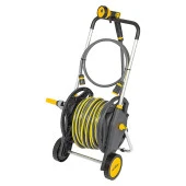 Hortum Arabası Seti 20 Metre Hortum ve Hortum Başlığı ile thumbnail 1