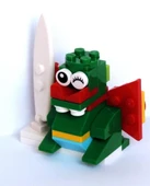 LEGO Promotional 40281 Surfer Dragon thumbnail 1