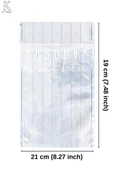 50 Adet-Paket 21x19 cm Airpack Ambalaj Torbası Airbag Havalı Poşet Dayanıklı Paketleme - 2