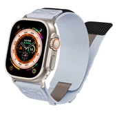 Vendas Apple Watch 7 45mm Zore KRD-99 Hasır Kordon thumbnail 8