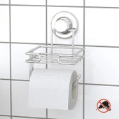 TEKNOTEL VAKUMLU YEDEKLİ TUVALET KAĞITLIK KROM DM275 - 1
