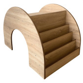 Reyo Micki 2in1 Montessori Kitaplıklı Çalışma Masası 110cm - 3