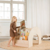 Reyo Micki 2in1 Montessori Kitaplıklı Çalışma Masası 110cm - 6