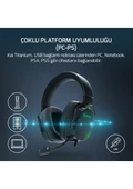 Gamepower Kai Titanium Siyah 7.1 Surround Hi-Fi Manyetik Pad Rgb Gaming Kulaklık (2x Pad Hediyeli) - 9