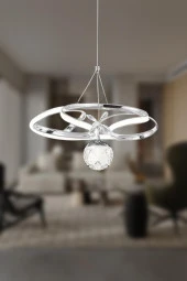 Eray Aydınlatma 2578-40 Krom Led Avize - 1