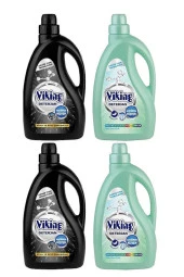 Viking Sıvı Çamaşır Deterjanı 2.7 L 4 Adet - Hassas Ciltler Ve Siyahlar PKT-4-ADET - 1