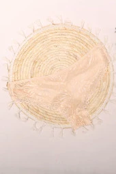 Damla Desenli Sütyen Takım Dolgulu Ten - 2537.1783. - 3