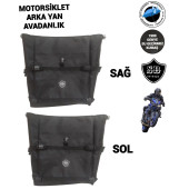 MOTORSİKLET ARKA YAN AVADANLIK ÇANTALARI - 1